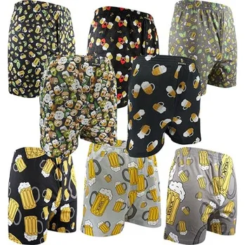 Trenýrky Pánské trenýrky KARLOS PiVoXX PIVO / velké černá XXL