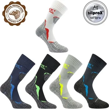 Dámské termo ponožky Dvouvrstvé termo ponožky VoXX DUALIX bílá 35-38 (23-25)