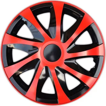 Poklice na kolo Poklice 15" DRACO CS BLACK-RED