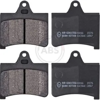 Brzdová destička Sada brzdových destiček, kotoučová brzda A.B.S. 37276