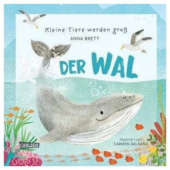 Příroda Kleine Tiere werden groß - Der Wal - Brett, Anna