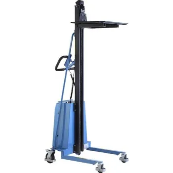 Paletový vozík Vysokozdvižný vozík E-MES250-16 • MINI ELEKTRICKÝ | nosnost 250 kg | zdvih 1,6 m