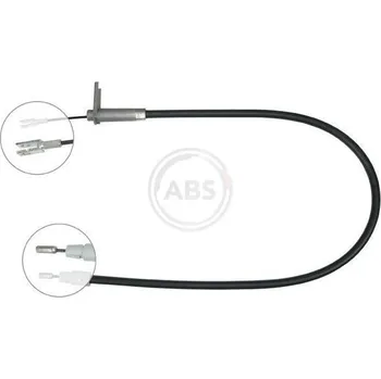 Lanko parkovací brzdy Tažné lanko, parkovací brzda A.B.S. ABSK19618