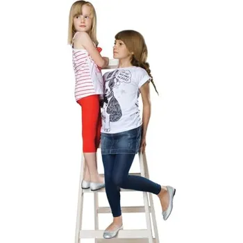 Dívčí legíny Dívčí leginy Short 749 leggings Gabriella lila (fialová) 150/158