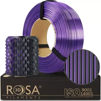 Filament ReFill ROSA3D / PLA MAGIC SILK / MISTIC VIOLET / 1,75 mm / 1 kg