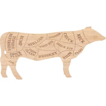 Kuchyňské prkénko Prkénko na krájení přírodní 49x31cm