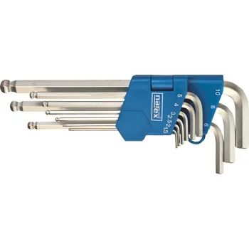 Klíč Sada zástrčných klíčů Imbus s kuličkou 9dílná NAREX 443000883