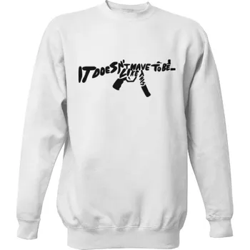 Pánská mikina Mikina bez kapuce Unisex s potiskem it doesn't have to be like this pánské