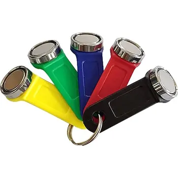 Datový kabel DS1990A-F5 Kompatibilní Odolný Datový Nositel s Kovovým Kroužkem Zelená