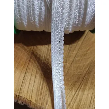 Textilní guma Pruženka prádlová 9 mm barva bílá