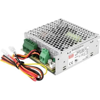 Záložní zdroj MEAN WELL MEANWELL SCP-35-24, Průmyslový spínaný zdroj s funkcí nabíječky (UPS) 35W 24V SCP-35-24