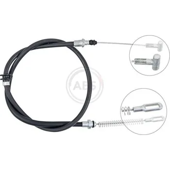 Lanko parkovací brzdy Tažné lanko, parkovací brzda A.B.S. K19886