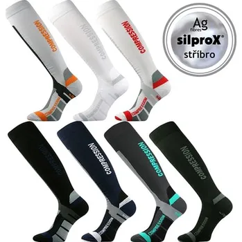 Dámské termo ponožky Kompresivní podkolenky VoXX SIGNAL bílo-bílá 35-38 (23-25)