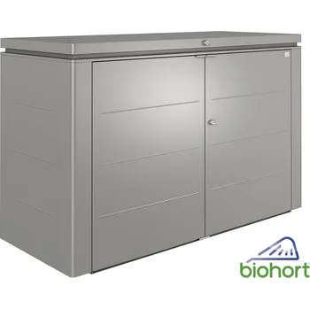 Zahradní úložný box Uložný box HIGHBOARD Biohort Barva: Šedá, Velikost: 160