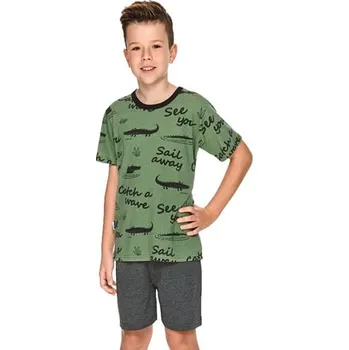 Chlapecké pyžamo Chlapecké pyžamo Luka 2744/2745/1 TARO giada (zelená) 116