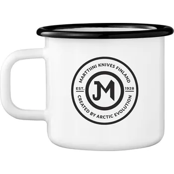 Hrnek Marttiini ENAMEL MUG, 3,7 DL, WHITE