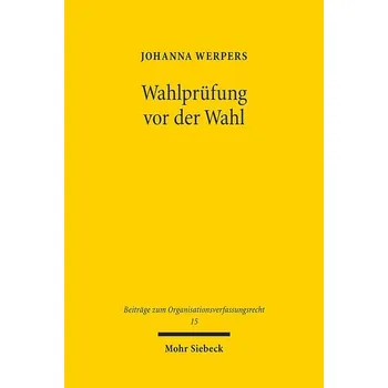 Wahlprüfung vor der Wahl - Werpers, Johanna