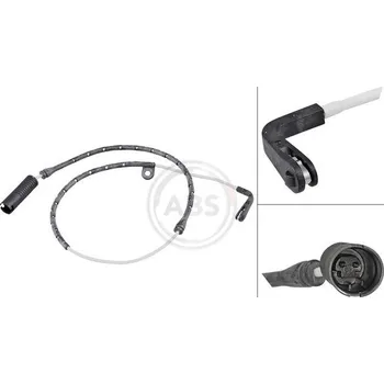 Brzdová destička Výstražný kontakt, opotřebení obložení A.B.S. 39566