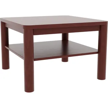 Konferenční stolek Konferenční stolek PEDRO 90 x 90 cm, Odstín trend: B7 kaštan