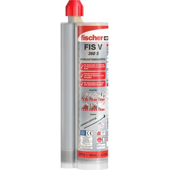 Hmoždinka Chemická malta fischer FIS V Plus 360 S +2ks směšovač
