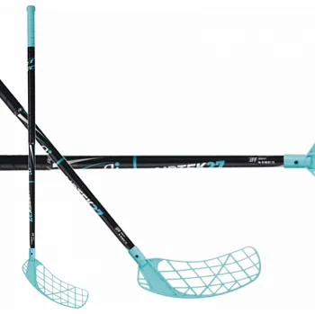 Florbalová hůl ACCUFLI AirTek Teal IFF vel. 95cm (=106cm) levá kulatá (levá ruka dole)