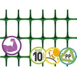 TENAX Plastové pletivo 2 x 10 odolný plot RANCH (30 x 45 mm)