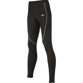 Pánské legíny Dámské sportovní legíny Mizuno Premium JPN Long Tight - Black-Black Velikost: XS