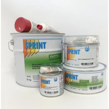 Karosářský tmel ICR SPRINT Italy SPRINT S40 tmel šedý standart 125 ml