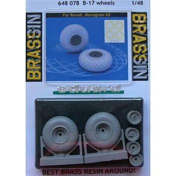 Plastikový model BRASSIN 1/48 B-17 wheels