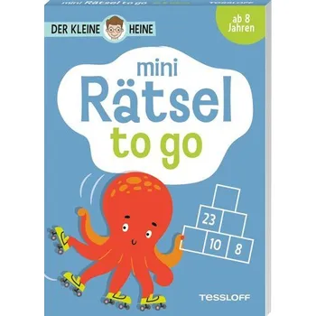 První čtění Der kleine Heine. Mini Rätsel to go. Ab 8 Jahren - Heine, Stefan