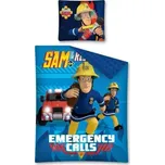 DETEXPOL Povlečení Požárník Sam Emergency Bavlna, 140/200, 70/80 cm