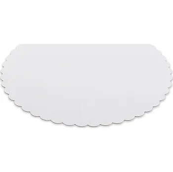 Obal na kolo Lepenková podložka pod dort bílá Ø20cm 100 ks