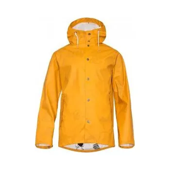 Dámská casual bunda WOOX PLUVIAM URBAN GOLDEN SENOR L; Žlutá bunda + DÁREK DLE VÝBĚRU!