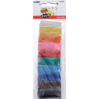 modelína a plastelína Wiky Toto plastelína v sáčku barevná 10x 20 g