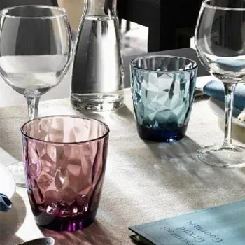 Sklenice Ve skle BORMIOLI ROCCO DIAMOND DOF, 390 ml, fialová