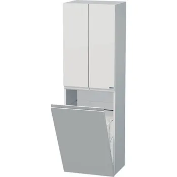 Koupelnový nábytek Letty - skříňka vysoká 160x50 cm, 2 dveře, koš, závěsná LE SV 50 2D K