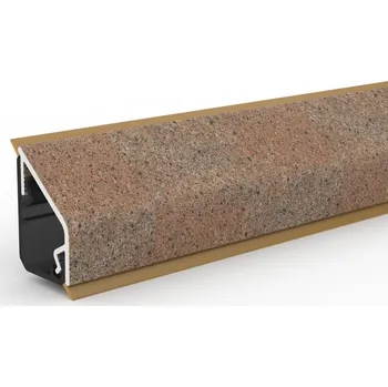 Obklad Resopal Ukončovací lišta nástěnná, Granito Zaragoza, 635 × 43 × 23 mm&nbsp;5127461