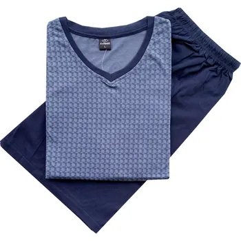 Pánské pyžamo Pánské pyžamo krátké N-feel : Art-16 Barva: Šedá, Velikost: M