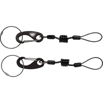 Skialpinistické vybavení Dynafit Guide Leash Black - pojistné řemínky sichráky 48308-0099 Black