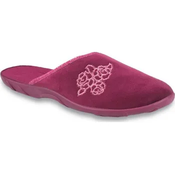 Dámské pantofle BEFADO 235D158 PAULA ZŠ vínové pantofle 38 235D158_38