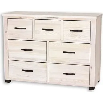 Ložnicová sestava Komoda KD721 povrchová úprava - včelí vosk Přírodní včelí vosk