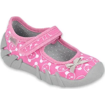 Dívčí bačkory BEFADO 109P221 dívčí balerínky medvídci 20 109P221_20