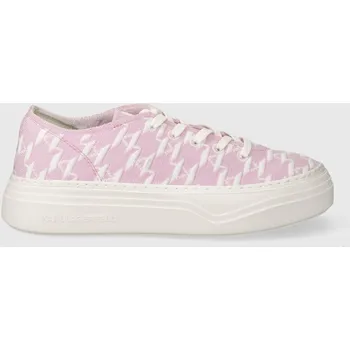 Dámské tenisky Tenisky Karl Lagerfeld KONVERT dámské, růžová barva, KL63421 KL63421.KV1 30X, EUR 39