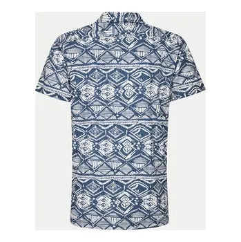 Pánská košile INDICODE Košile Mowgli 20-412 Tmavomodrá Regular Fit S