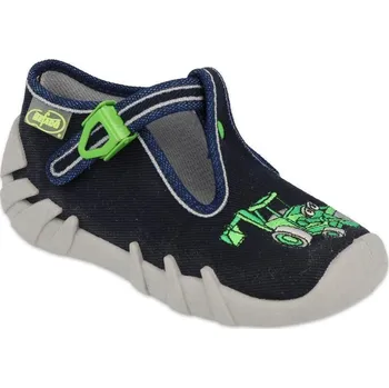 Chlapecká obuv BEFADO 110P430 chlapecké bačkorky bagr 22 110P430_22