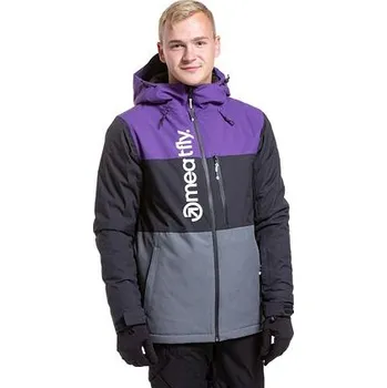 Meatfly pánská SNB & SKI bunda Manifold Petunia/Dark Grey | Fialová | Velikost S