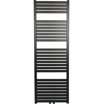 Radiátor Admiral Koupelnový radiátor QUADRA II SP, 450 × 1330 mm, 561 W, plochý, teplovodní, černý KH 450/1330 SP ČERNÁ