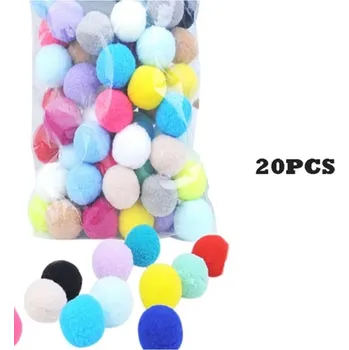 Hračka pro kočku Interaktivní hračka pro kočičky - natahovací pistol s plyšovými míčky Varianta: 20 ks míčků