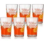 Sada sklenic VALUE ORANGE 250 ml 6 ks