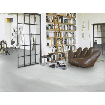 vinylová podlaha PARADOR Basic 400 Dub přírodní mix crystal bílý jemně matná struktura 1748180